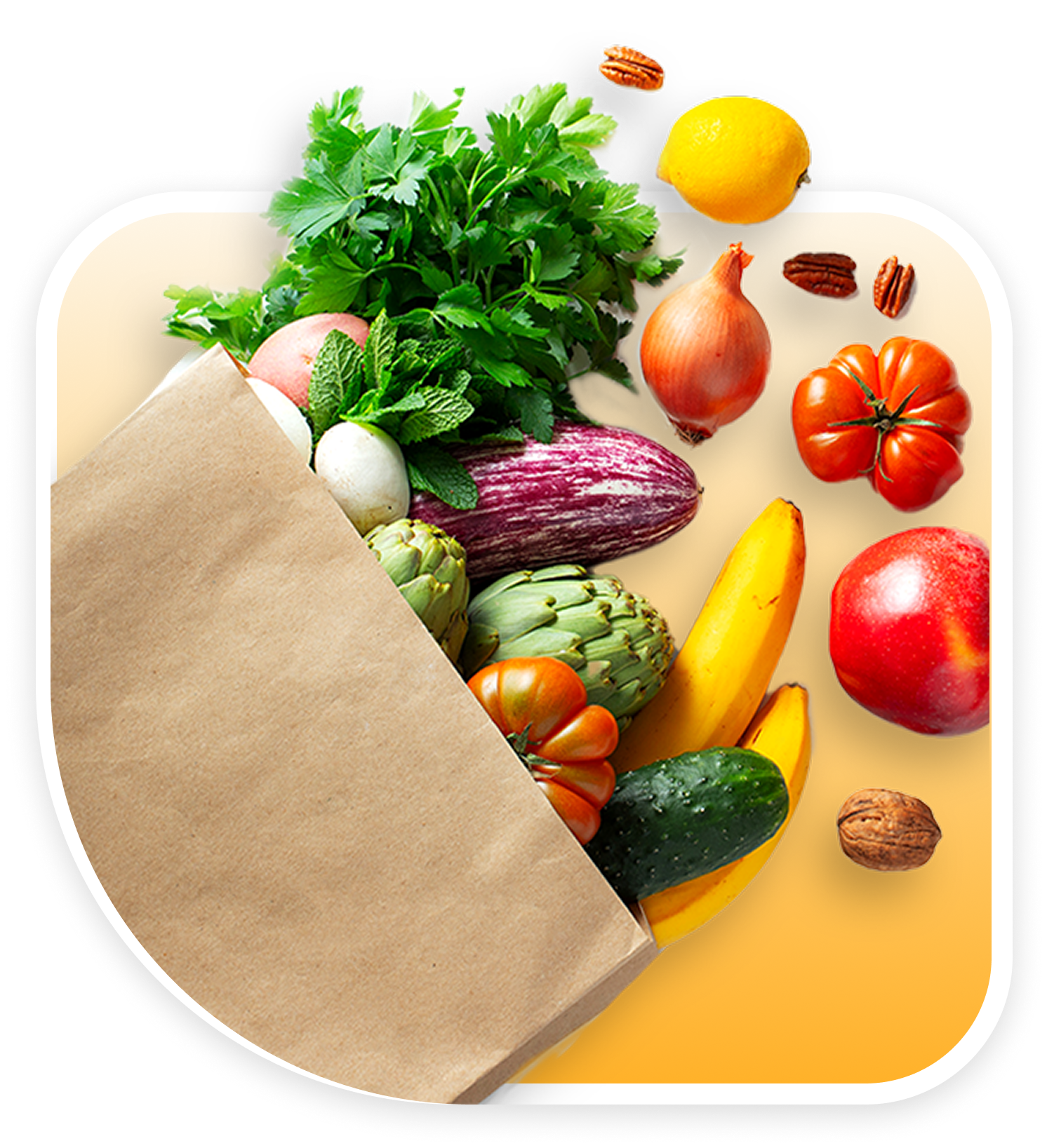 Fresh Vegetarian Produce