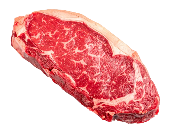 boneless NY strip steaks