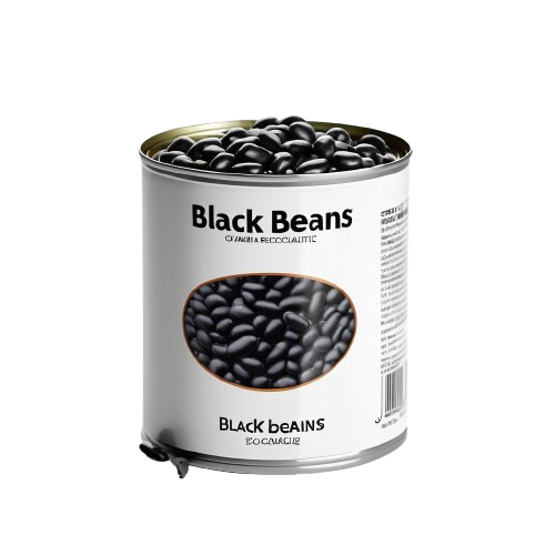 canned black beans