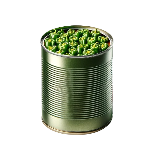 Canned chili green chili