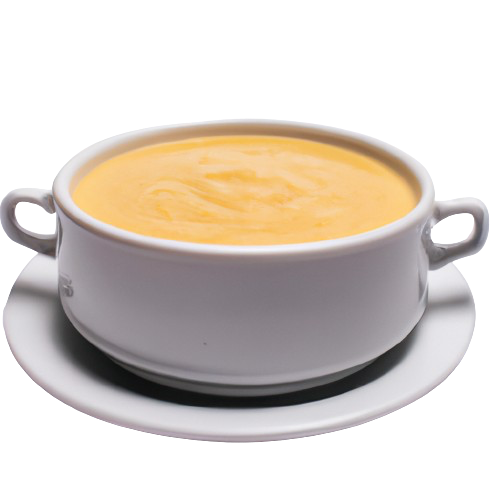 Cheddar cheese soup