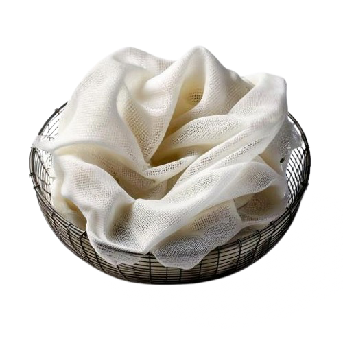 cheesecloth or the dark green top