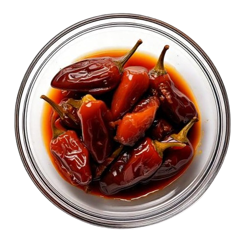 Whole chipotle pepper in adobo