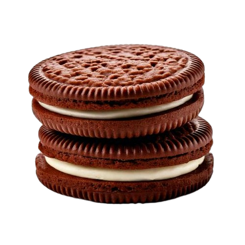 vanilla sandwich cookies (with icing)