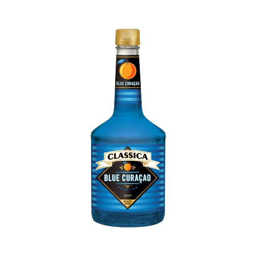 clear Curaçao liqueur