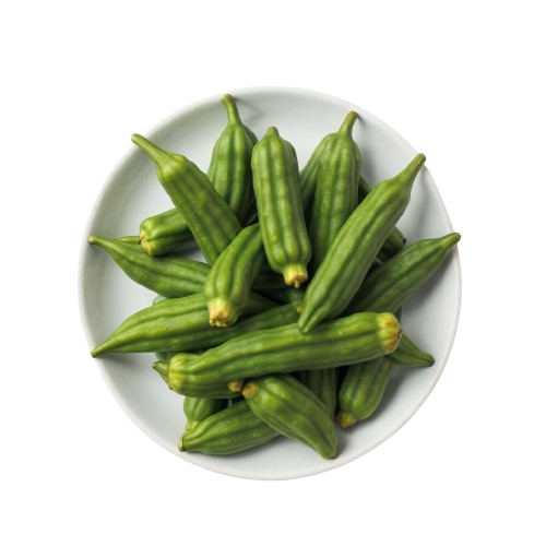 frozen cut okra