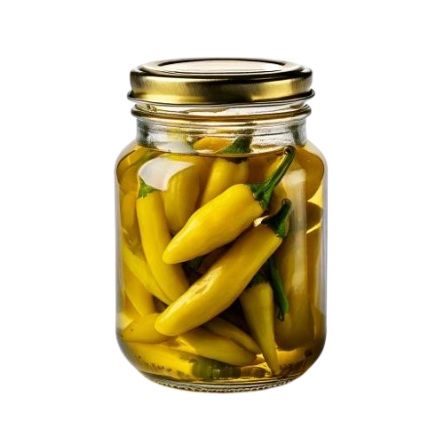 pepperoncinis, cheese sauce, ranch