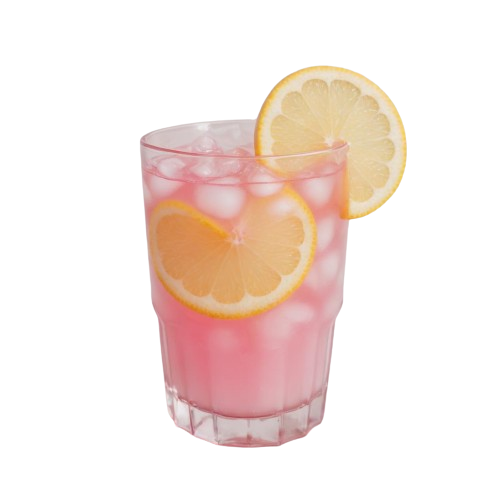 Frozen pink lemonade