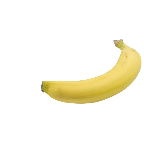 whole Banana, ripe