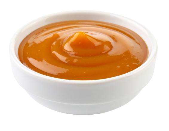 Salted caramel ice cream topping