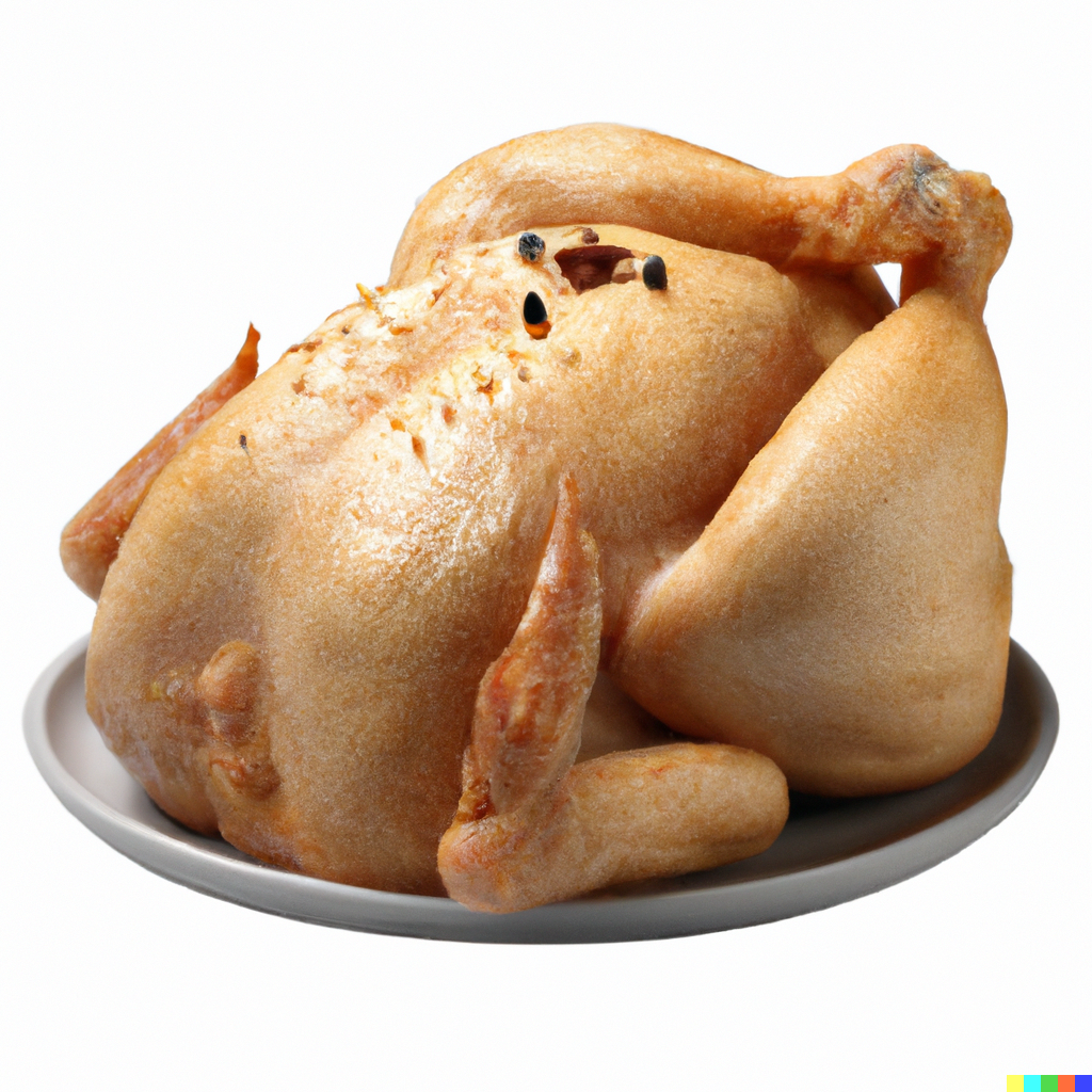 cooked, shredded chicken breasts