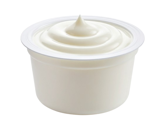Plain vegan yogurt
